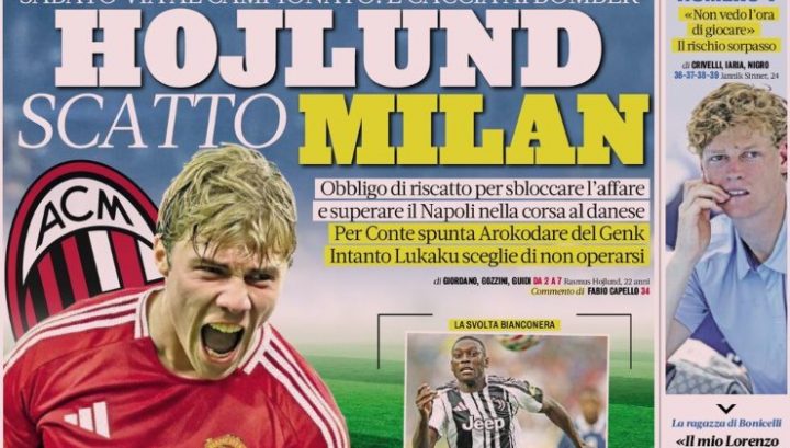 Gazzetta dello Sport, 20 agosto 2025