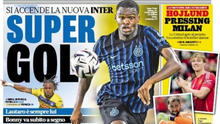 Gazzetta dello Sport, 9 agosto 2025