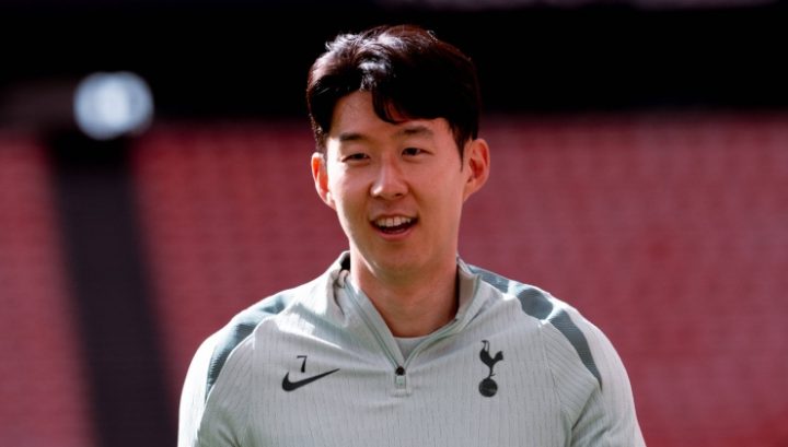 Heung-min Son con la maglia del Tottenham (Imago)