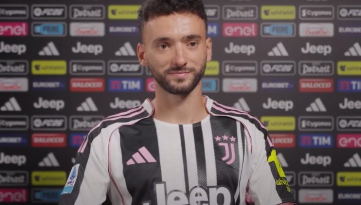 Joao Mario con la maglia della Juventus (Screen)