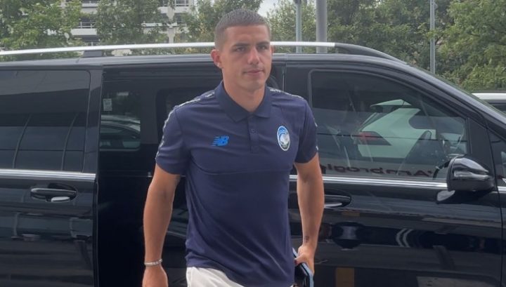 Nikola Krstovic pronto per le visite mediche con l'Atalanta