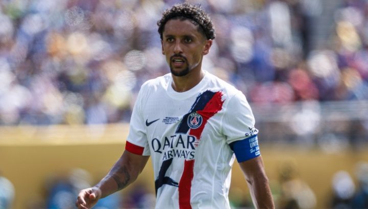Marquinhos con la maglia del PSG (IMAGO)