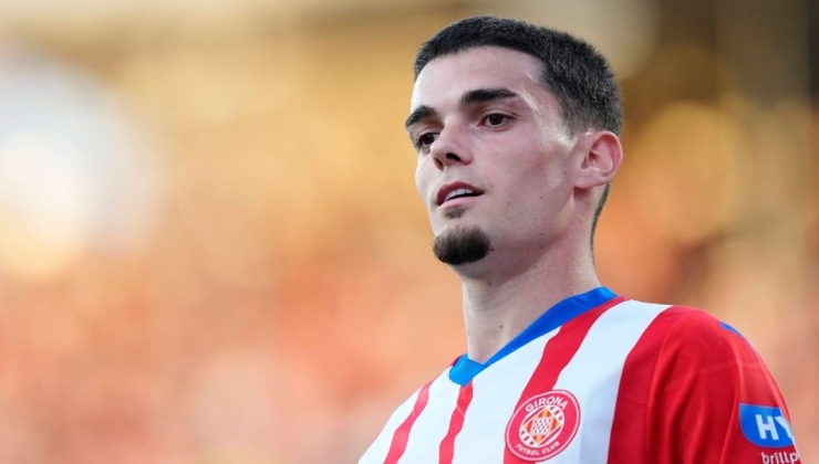 Miguel Gutierrez con la maglia del Girona (Imago)