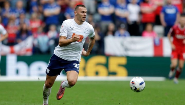 Osmajic con la maglia del Preston (Imago)