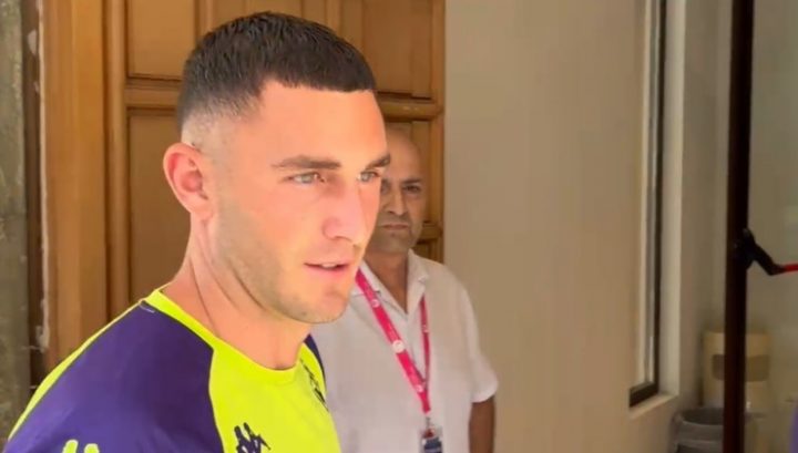 Piccoli alle visite mediche con la Fiorentina (Credits: Radio Bruno)