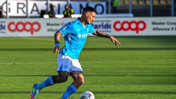 Matteo Politano con la maglia del Napoli (Credits: Andrea Rosito)