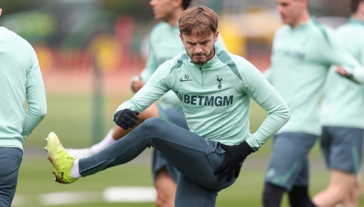 James Maddison, numero 10 del Tottenham (Imago)
