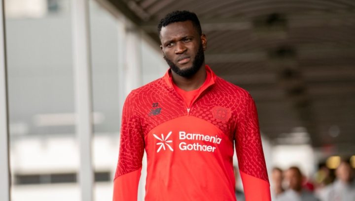 Boniface, attaccante del Bayer Leverkusen