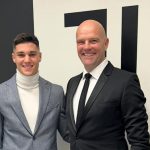 Vasilije Adzic con il suo agente, Igor Gluscevic