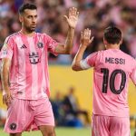 Busquets e Messi con la maglia dell'Inter Miami (Imago)