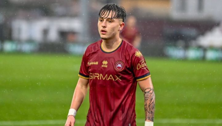 Claudio Cassano con la maglia del Cittadella (IMAGO) 