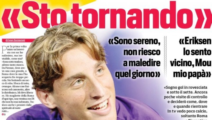 Corriere dello Sport, 27 settembre 2025