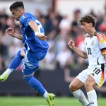 Emanuel in azione contro la Germania (IMAGO)