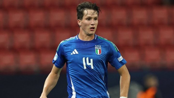 Fabbian con la maglia dell'Italia (Imago)