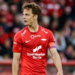 Horn Myhre con la maglia del suo Brann (IMAGO)