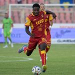 Cissé gioca con la maglia del Catanzaro in Serie B