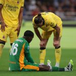 L'infortunio di Mike Maignan in Milan-Bologna (IMAGO)
