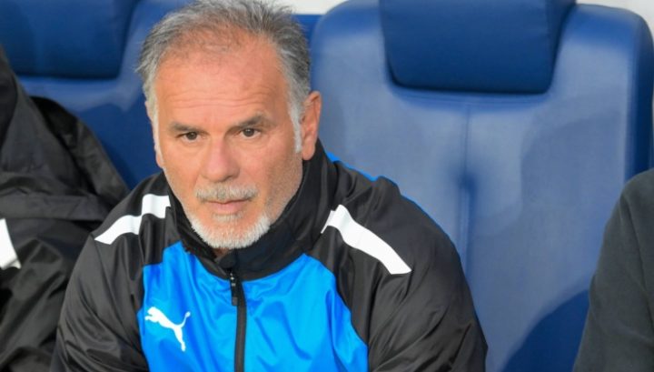 L'allenatore dell'Hamrun Spartans, Giacomo Modica