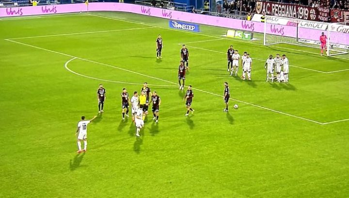 Reggiana-Spezia / screen