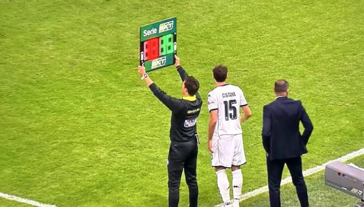 Cistana durante la sostituzione / screen