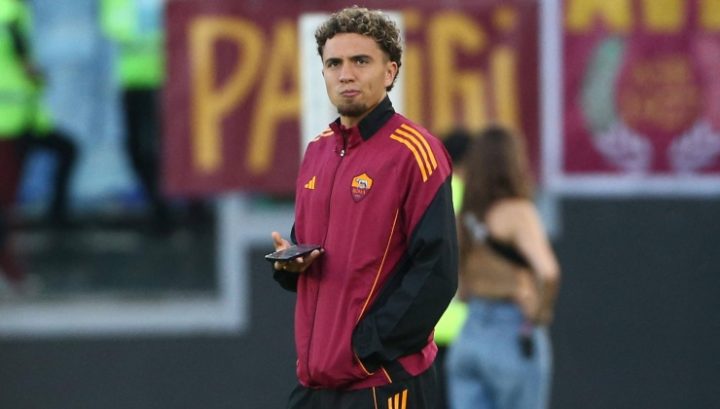 Il centrocampista della Roma El Aynaoui (Imago)