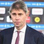 Il direttore sportivo della Roma, Frederic Massara