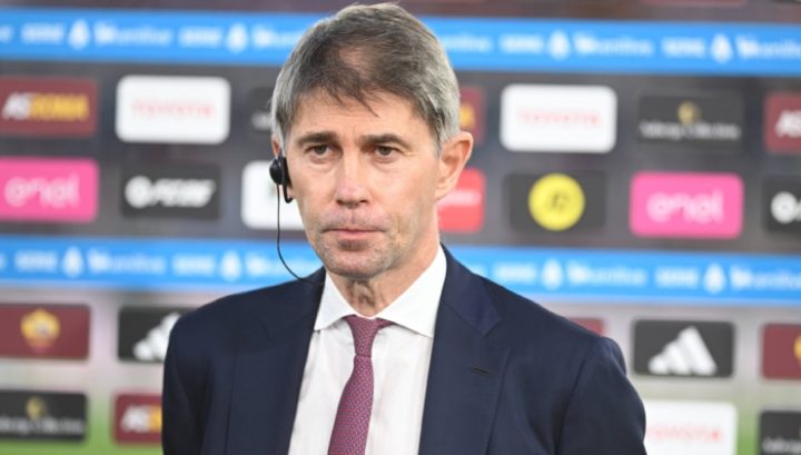 Il direttore sportivo della Roma, Frederic Massara