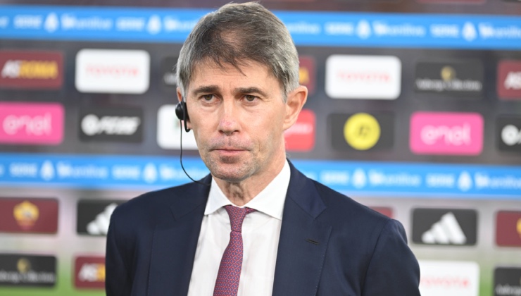 Il direttore sportivo della Roma, Frederic Massara