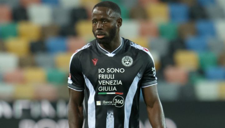 L'attaccante dell'Udinese, Keinan Davis