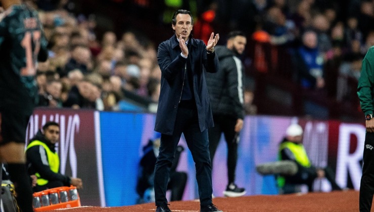 Unai Emery, allenatore dell'Aston Villa (Imago)