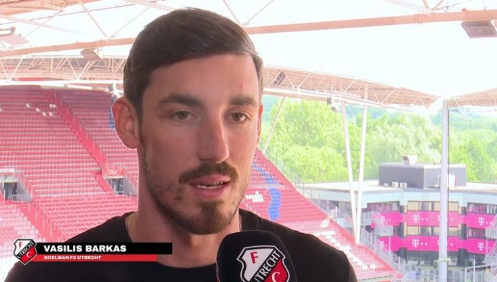 Vasilis Barkas (CREDITS: Canale Youtube dell'Utrecht)