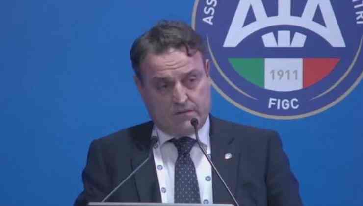 Antonio Zappi, presidente dell'AIA 