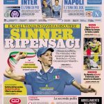 La Gazzetta dello Sport di martedì 21 ottobre