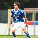 Il centrocampista del Como Primavera, Andréa Le Borgne