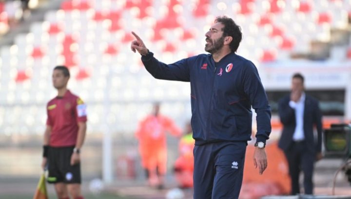 Fabio Caserta, allenatore del Bari (Credits: Ssc Bari)