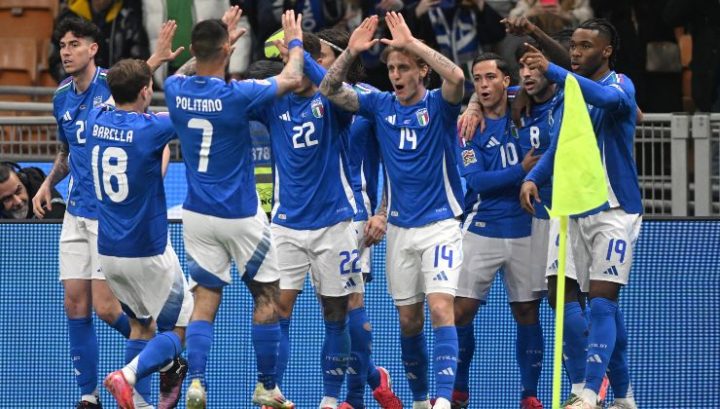 Alcuni giocatori dell'Italia (Imago)