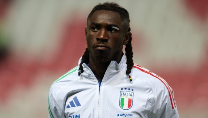 Kean con la maglia dell'Italia (Imago)