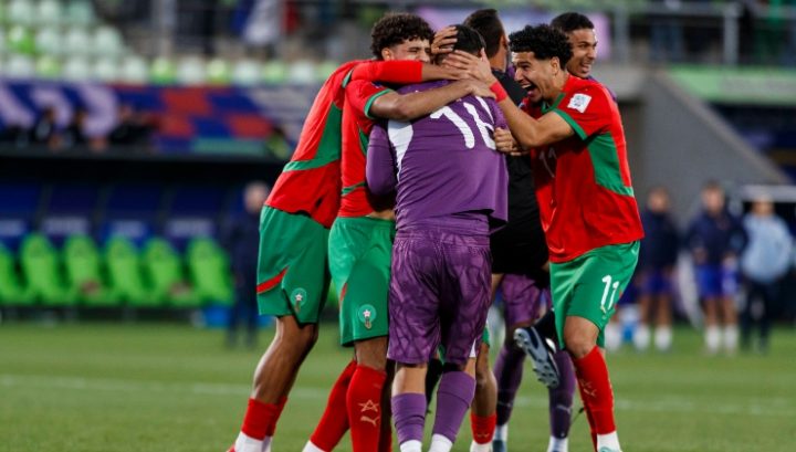 L'esultanza del Marocco U20 (IMAGO)