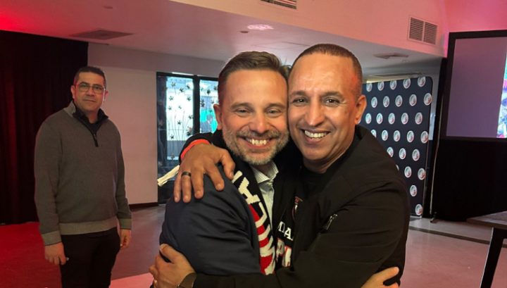 Gianni Nasri con Giorgio Furlani