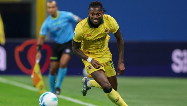 L'attaccante del Milan, Rafael Leao