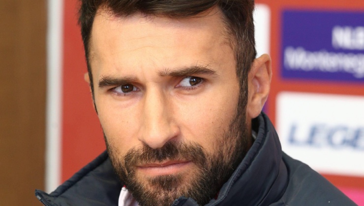 Il ct del Montenegro, Mirko Vucinic