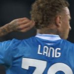 Noa Lang dopo il gol annullato