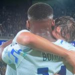 Inter, Pio Esposito segna il primo gol in Champions League e si commuove: la ricostruzione