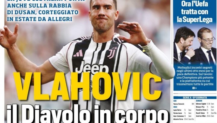 Tuttosport, 4 ottobre 2025