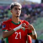 Yassir Zabiri con la maglia del Marocco (Imago)