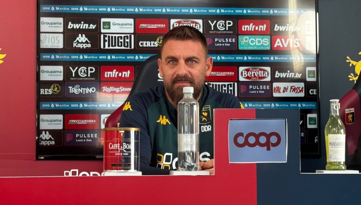 L'allenatore del Genoa, Daniele De Rossi