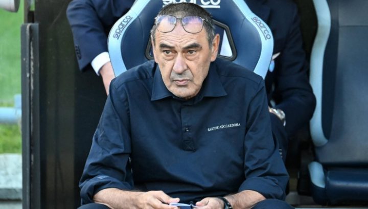 Maurizio Sarri, allenatore della Lazio (Imago)