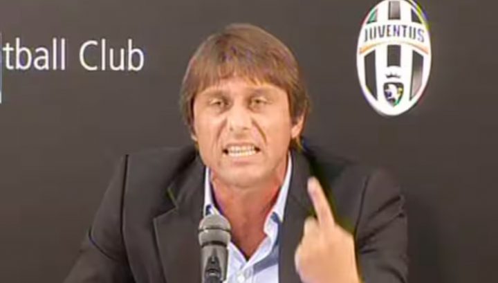 Conte ai tempi della Juventus