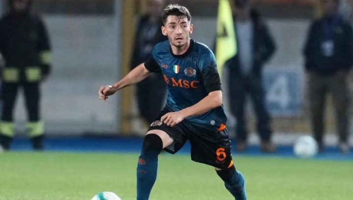 Il centrocampista del Napoli, Gilmour