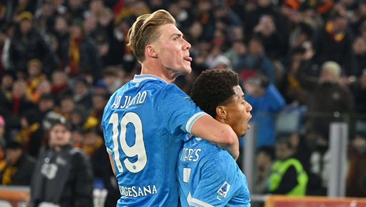 Hojlund e Neres, Napoli (IMAGO)